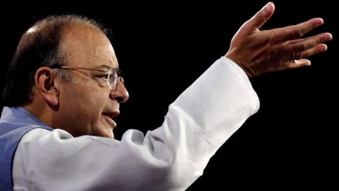 Former finance minister Arun Jaitley | Anindito Mukherjee/Bloomberg