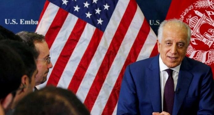 US Special Representative Zalmay Khalizdad | @US4AfghanPeace/Twitter