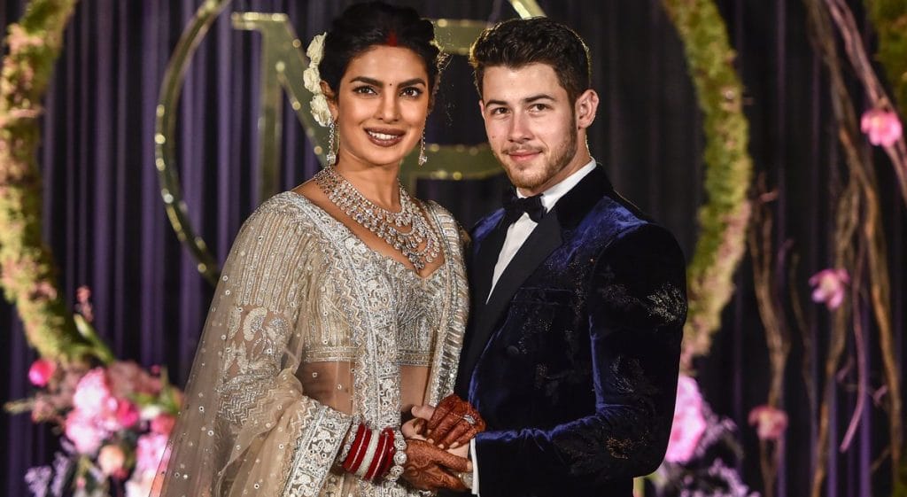 Priyanka Chopra and Nick Jonas in New Delhi | PTI