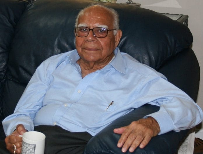 File image of Ram Jethmalani | Commons