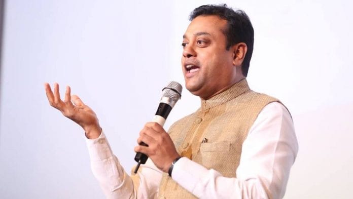 File photo of Sambit Patra | sambitswaraj/Facebook