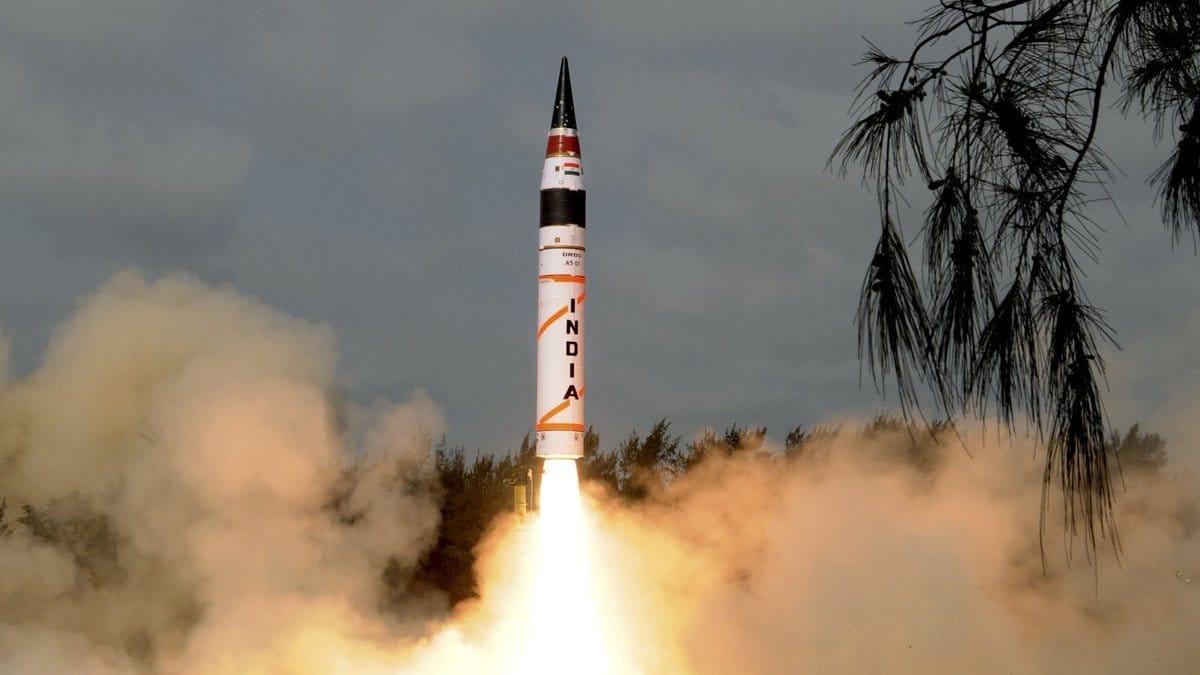 File image of Agni-V