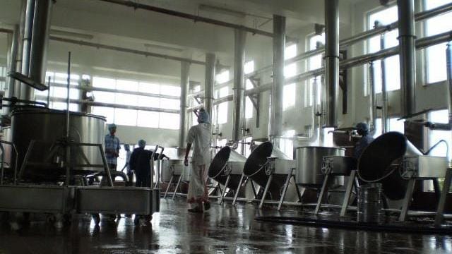 An Akshaya Patra kitchen in Bengaluru