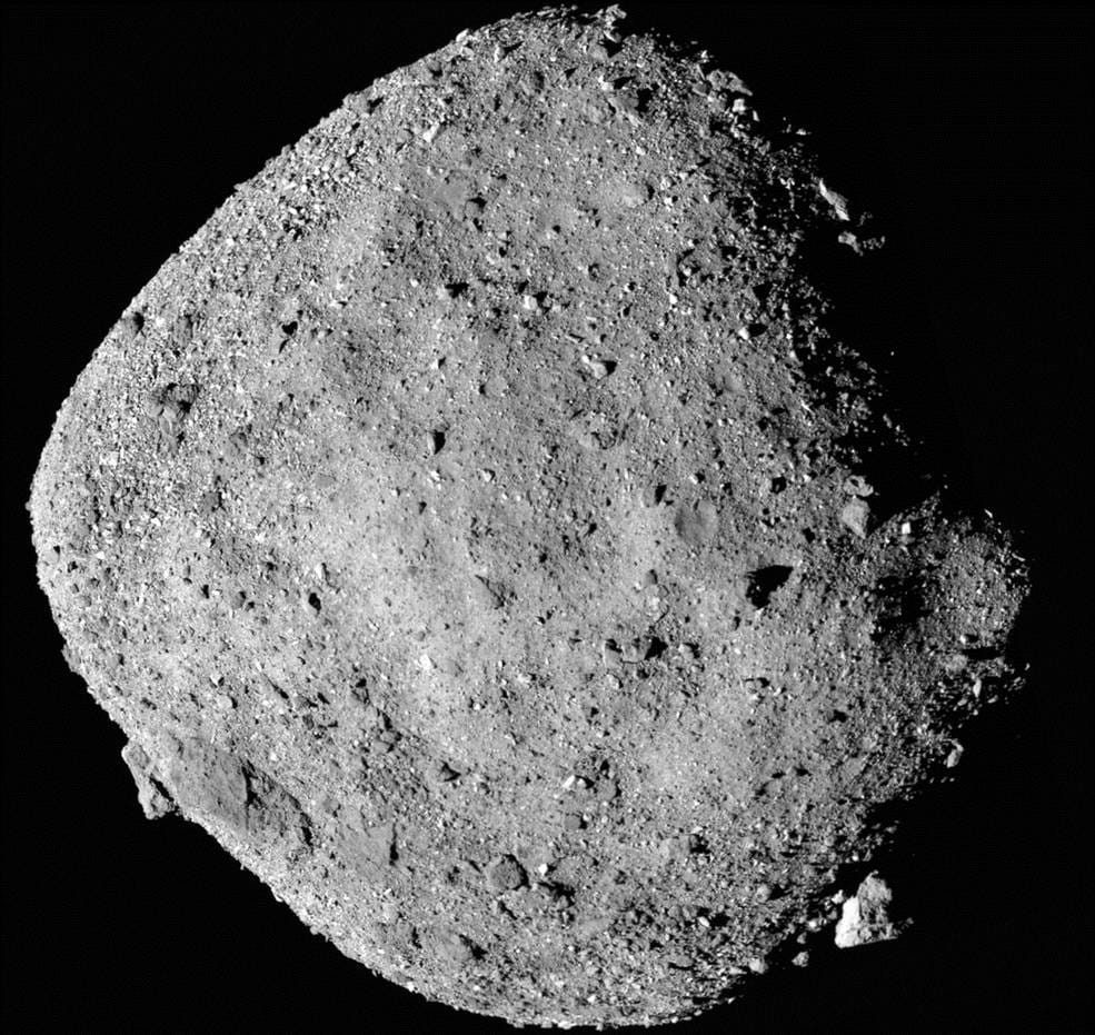 Asteroid Bennu | @OSIRISREx/Twitter