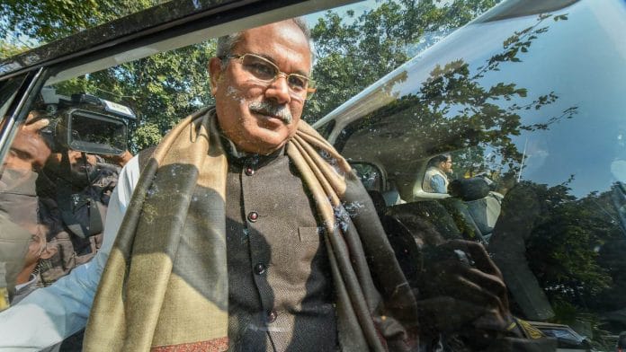 File photo of Bhupesh Baghel