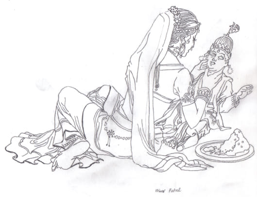 Khirer Putul illustration by Abanindranath Tagore | Commons