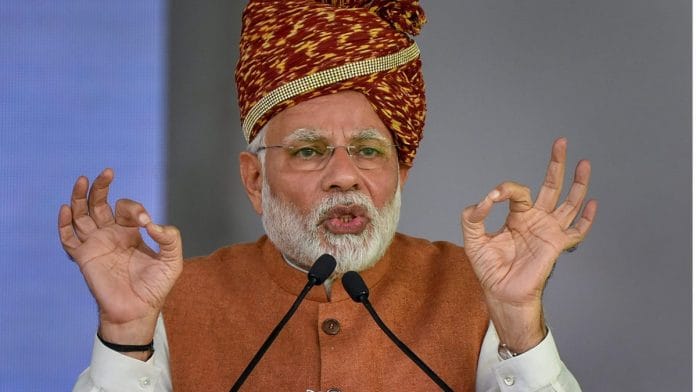 PM Narendra Modi in Rajasthan