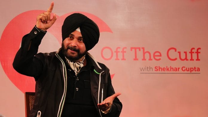 File image of Navjot Singh Sidhu | ThePrint