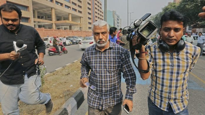 File photo of A K Bassi outside CBI headquaters | PTI