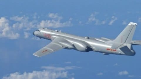 The H-6K bomber aircraft