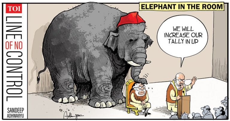 The elephant in the room, and tea stalls as ‘safe’ place for conversations