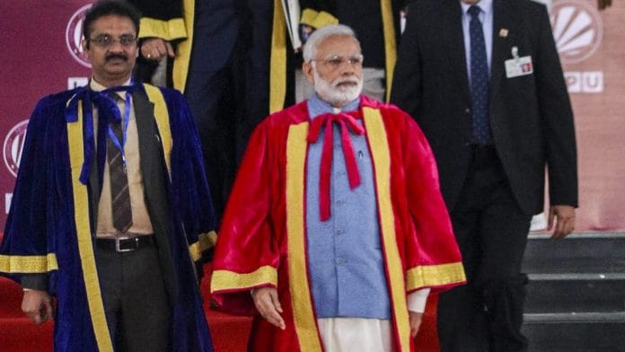 Prime Minister Narendra Modi at the inauguration of the 106th Indian Science Congress in Jalandhar | PTI