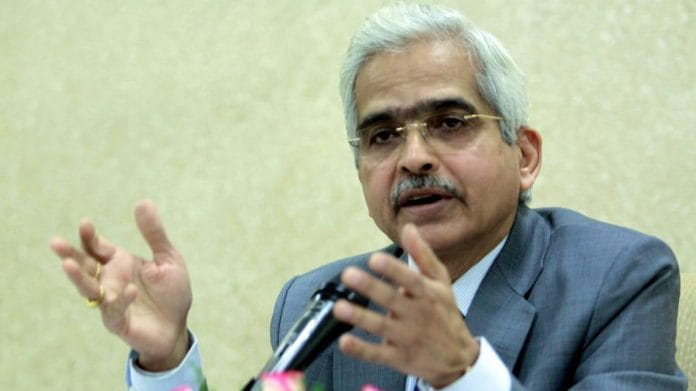 RBI governor Shaktikanta Das | Praveen Jain/ThePrint