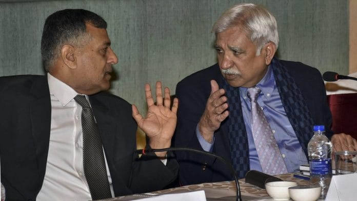 Sunil Arora and Ashok Lavasa