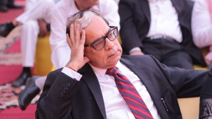 A file image of A.K. Sikri | Manisha Mondal/ThePrint