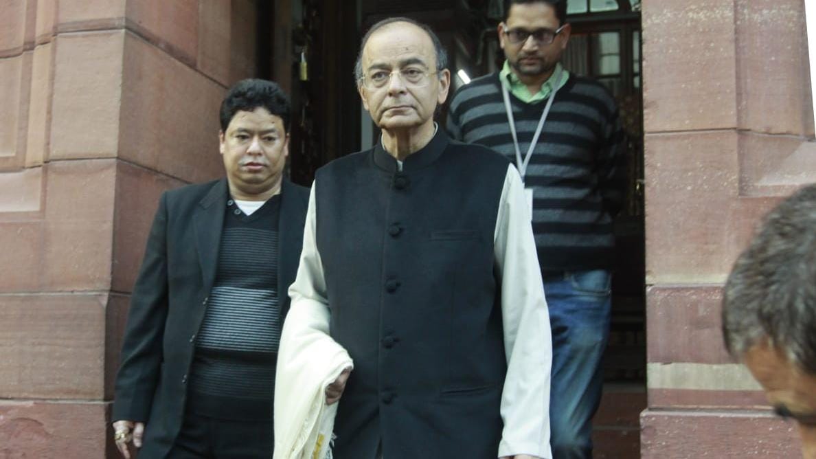 Finance minister Arun Jaitley
