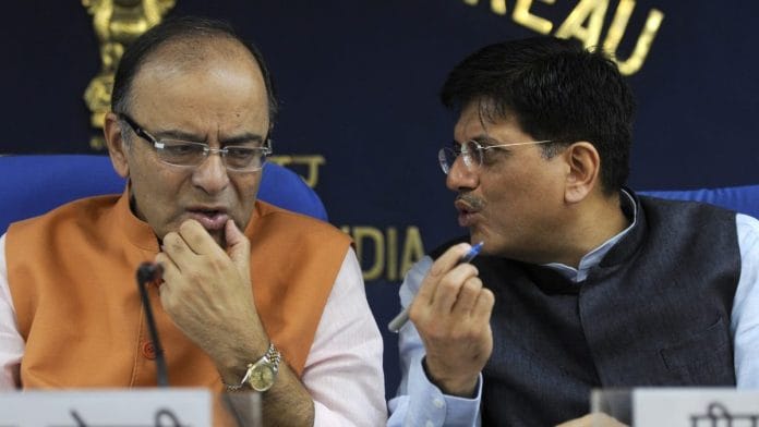 Arun Jaitley and Piyush Goyal