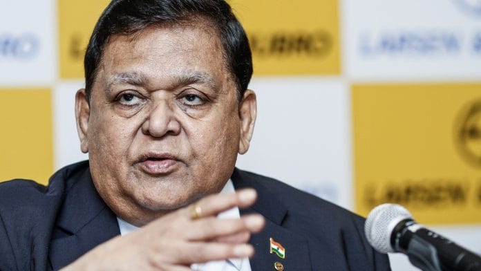 File image of AM Naik, chairman managing director of Larsen & Toubro Ltd. | Photo: Dhiraj Singh | Bloomberg