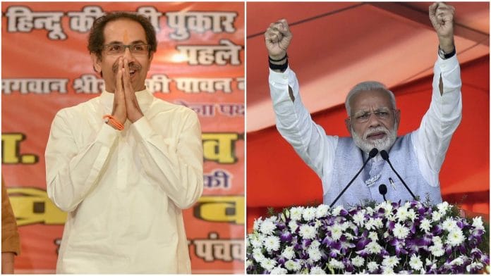 Uddhav Thackeray and Narendra Modi | PTI