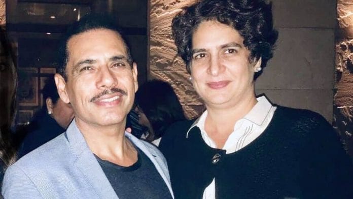 Robert Vadra with Priyanka Gandhi