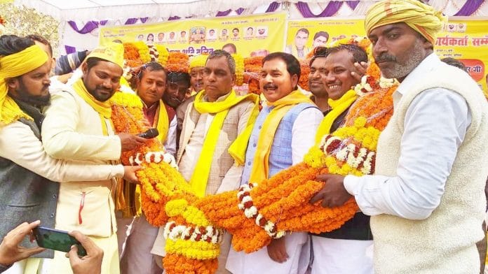 Suheldev Bharatiya Samaj Party (SBSP) members