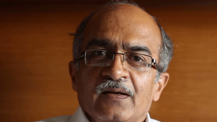 File image of Prashant Bhushan | Commons