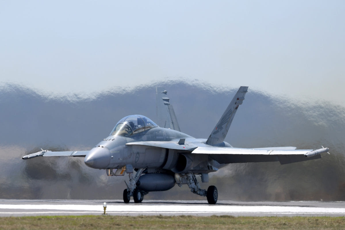 F/A-18F Super Hornet fighter jet