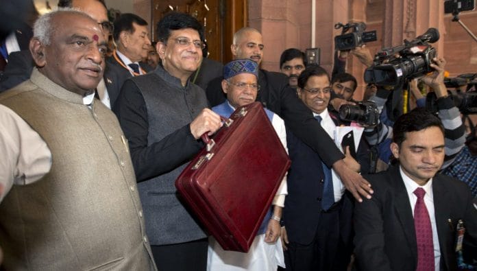 Finance Minister Piyush Goyal