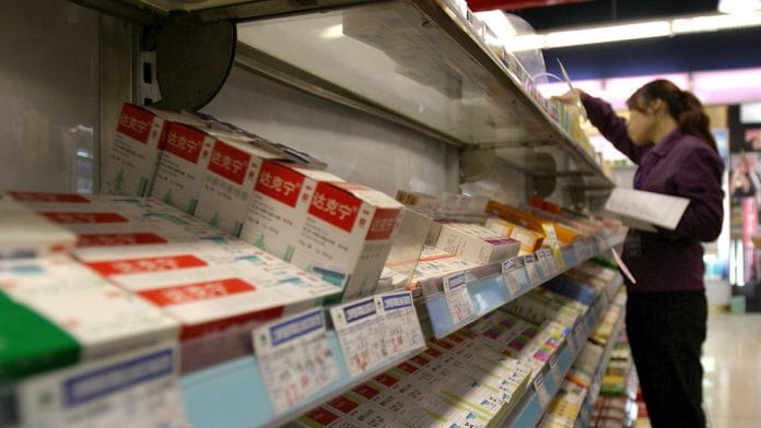 A pharmacy in Shanghai (representational image) | S.Q. Lai/Bloomberg News