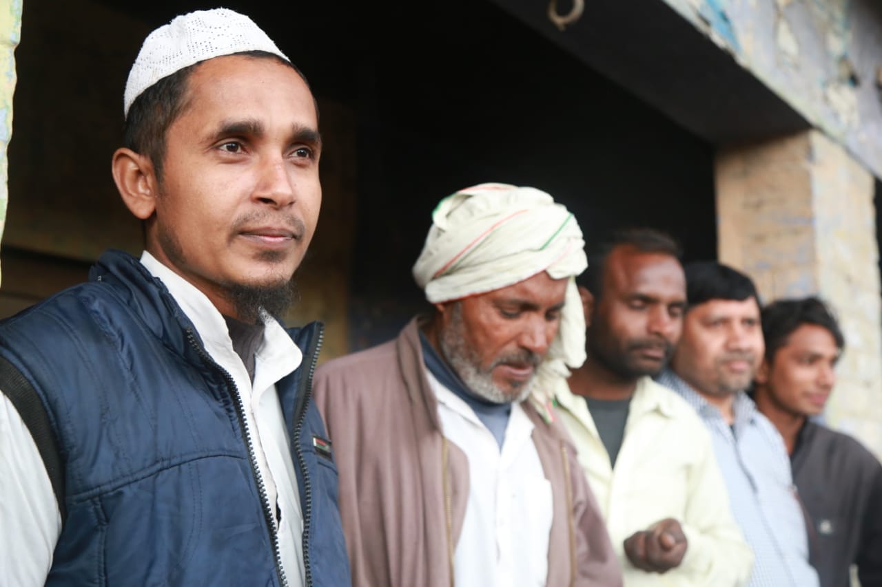 Dilshad (extreme left) who has a seven year old daughter says that when his daughter gets period her mother will talk to the daughter