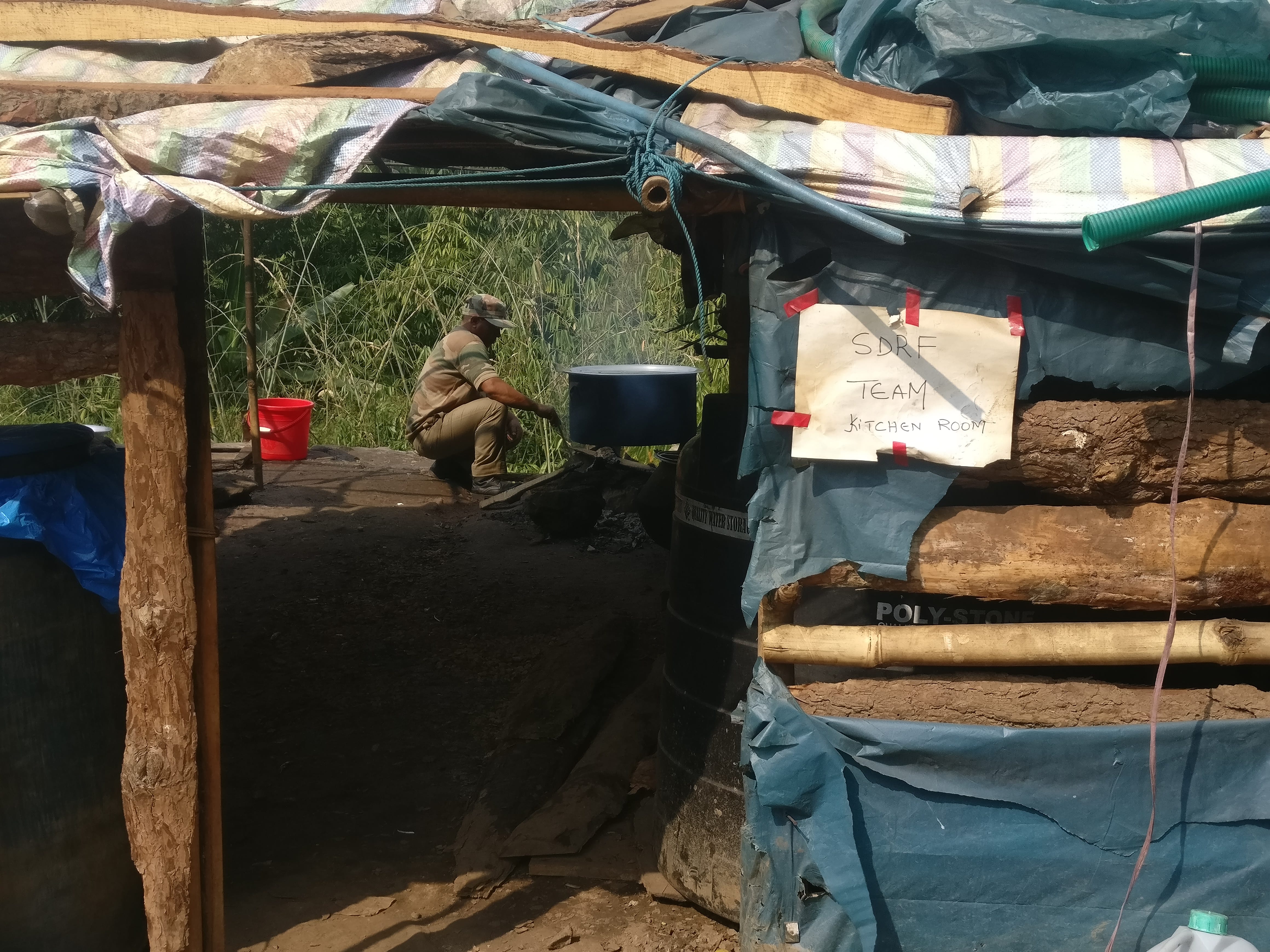 Rice being cooked for lunch | Nandita Singh/ThePrint