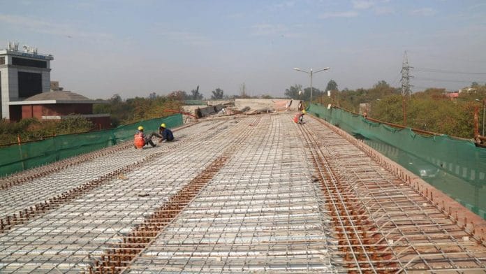 The Rao Tula Ram Marg flyover was launched in Nov 2014 and has missed 5 deadlines