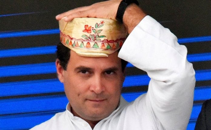 File photo of Congress president Rahul Gandhi | PTI