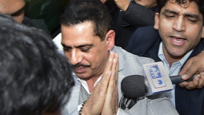 Vadra arrives to appear before ED in New Delhi | Arun Sharma/PTI
