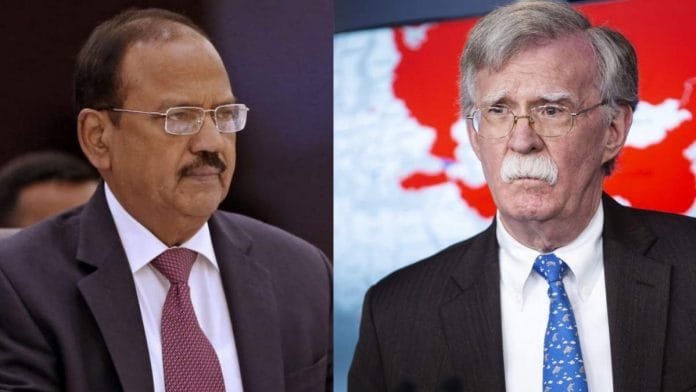 Ajit Doval and John Bolton