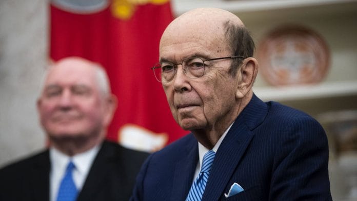 Wilbur Ross, US commerce secretary