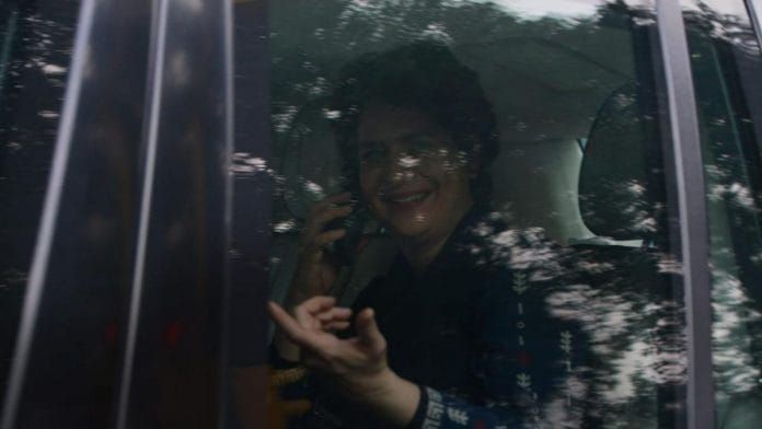 First visual of Priyanka Gandhi after joining as Congress general secretary | Praveen Jain/ThePrint