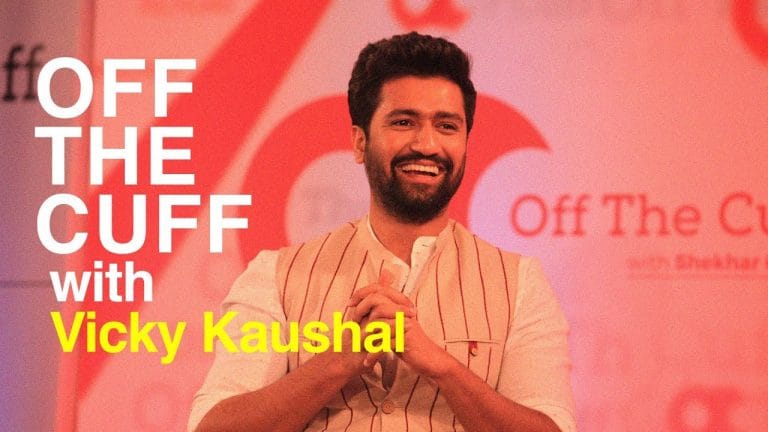 Off The Cuff with Vicky Kaushal