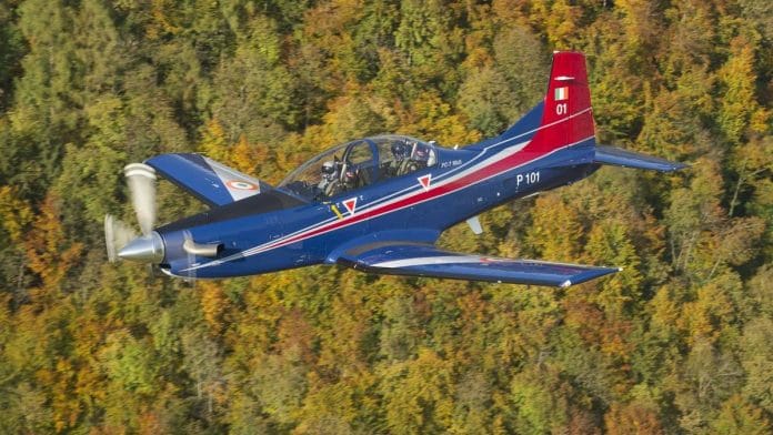 Pilatus PC 7 MkII trainers
