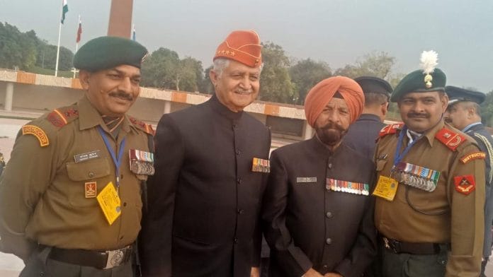 Ved Prakash Malik at the National War Memorial