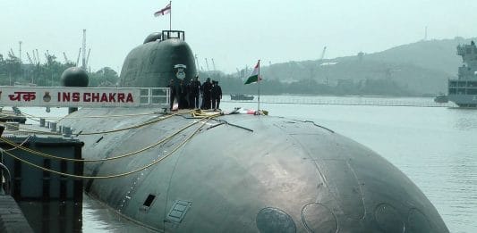 An INS Chakra SSN submarine used by Indian Navy | Commons