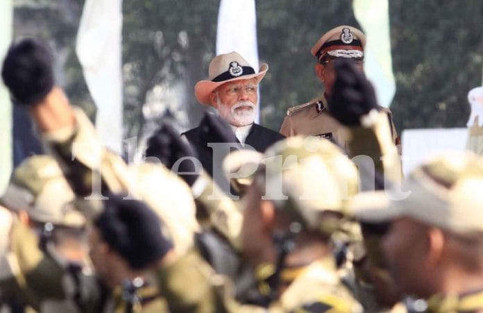 PM Modi at 50th raising day for CISF | Praveen Jain/ThePrint