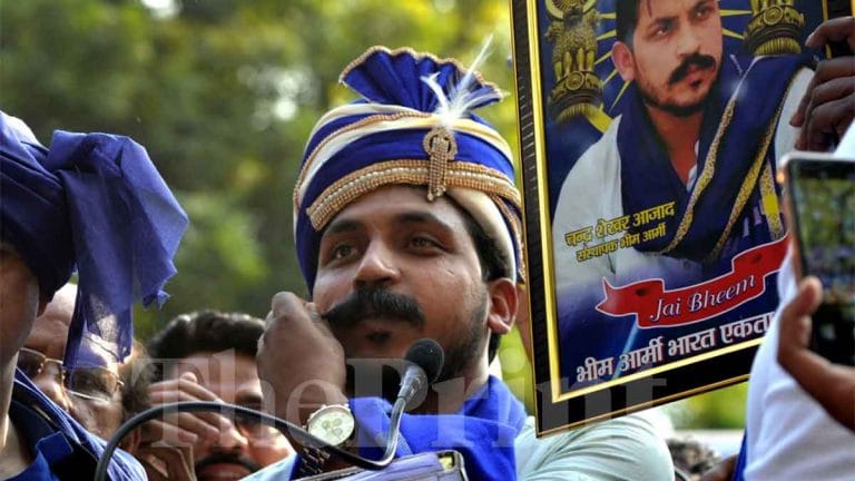 Bhim Army chief Chandrashekhar Azad’s Ravidas march shows he’s new lion of Bahujan movement