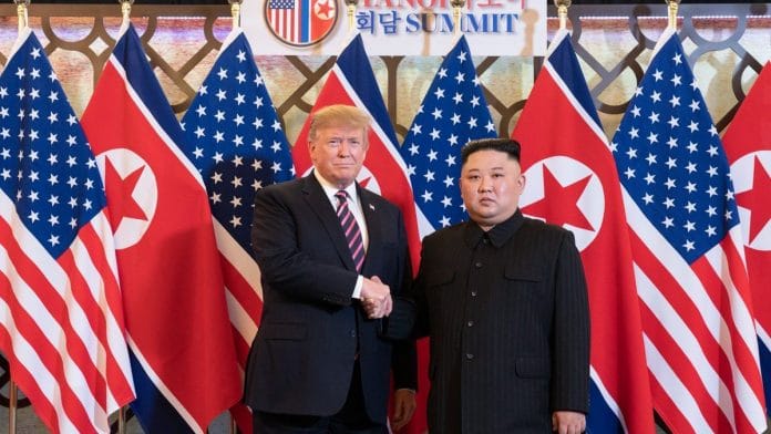 Donald Trump and Kim Jong Un