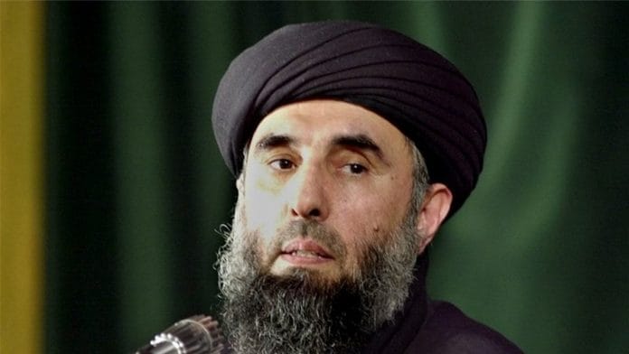Afghan warlord Gulbuddin Hekmatyar