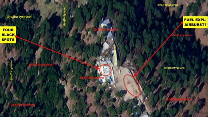 Satellite imagery of Jabba top where IAF targeted Jaish-e-Mohammed camps in Pakistan's Balakot in February 2019 | Col. Vinayak Bhat (retd) | ThePrint