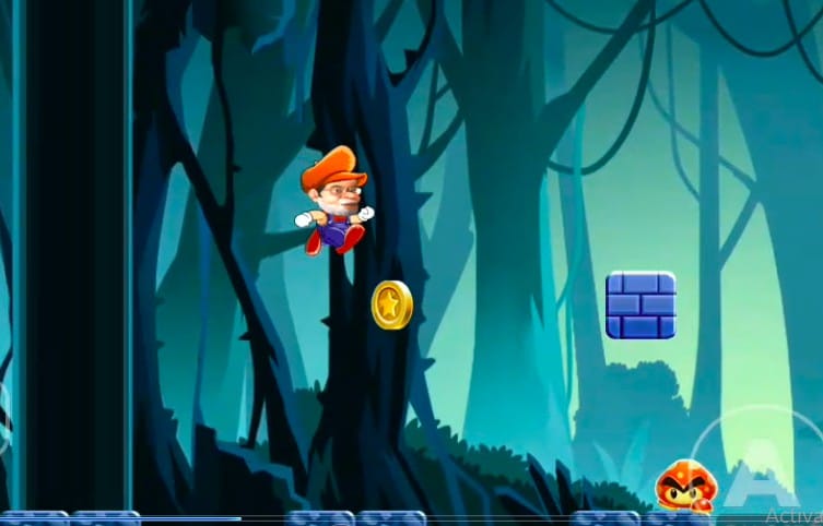 Screenshot of Super Modi game