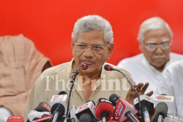 File image of CPI(M) General Secretary Sitaram Yechury | Suraj Singh Bisht | ThePrint