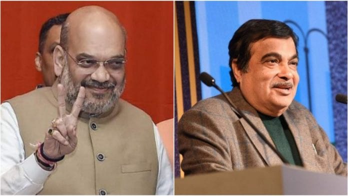 Amit Shah (left) and Nitin Gadkari (right) | ThePrint