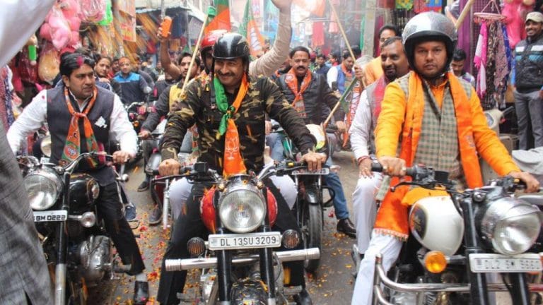 BJP’s Manoj Tiwari is a cardboard warrior trying hard to prove he too has a 56-inch chest